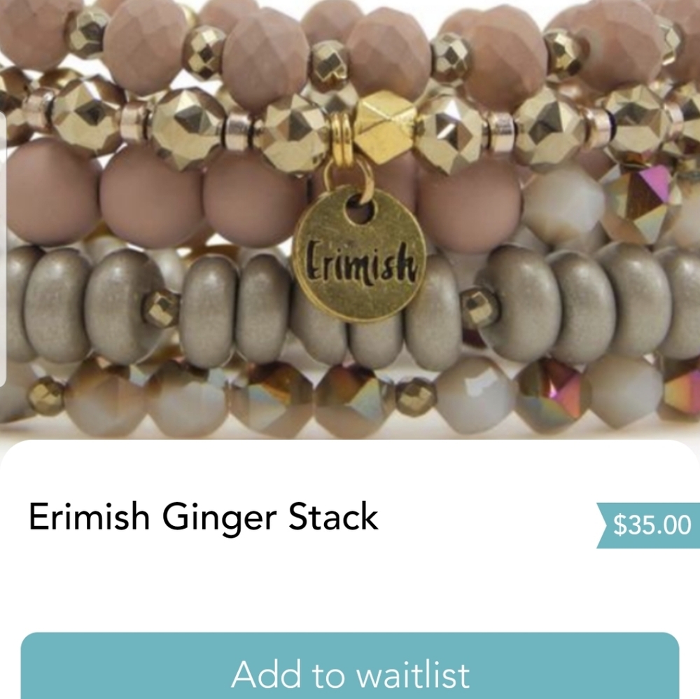 Erimish bracelet stack